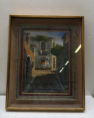 Quadro Il Cortile - Salvatore Manzella