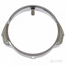 Ghiera faro anteriore cromata Vespa PX