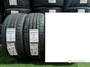 2 gomme 255 40 21 CONTINENTAL 100% NUOVI RIF1896
