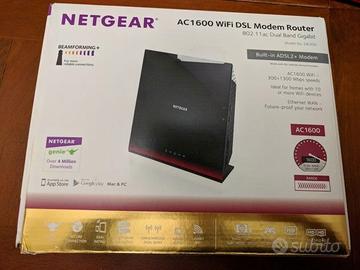 Netgear ac1600 router modem vdsl/adsl mod.d6300