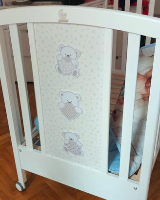 Lettino con materasso