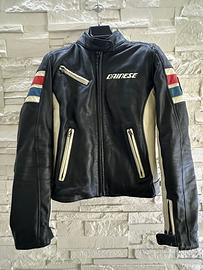 Giacca Dainese lady pelle vintage-donna taglia 42