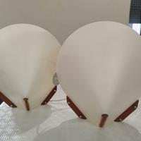 coppia di lampade da comodino 