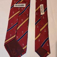 Trussardi, cravatta uomo in pura seta