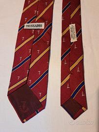 Trussardi, cravatta uomo in pura seta