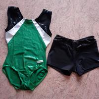 Body e pantaloncini ginnastica artistica