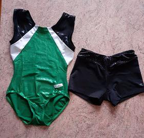 Body e pantaloncini ginnastica artistica
