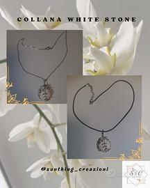 collana White stone 