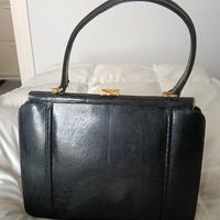 Borsa in vera pelle di lucertola anni' 60