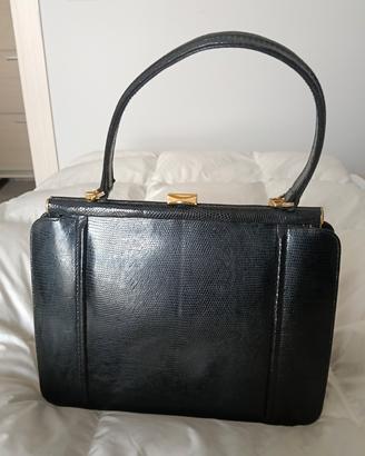 Borsa in vera pelle di lucertola anni' 60