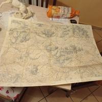 cartina topografica Cortina d'Ampezzo e Dolomiti 