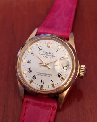 ROLEX , Datejust oro giallo 18 kt