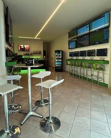 Sala scommesse e bar