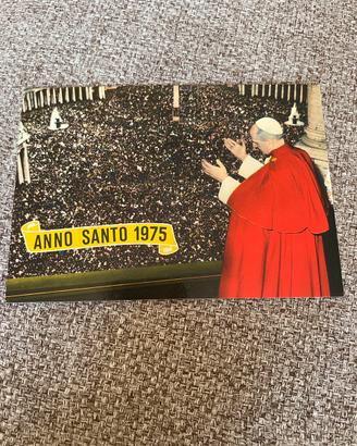 Cartolina giubileo  1975, Papa Paolo VI