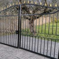 Cancello in ferro 380 cm