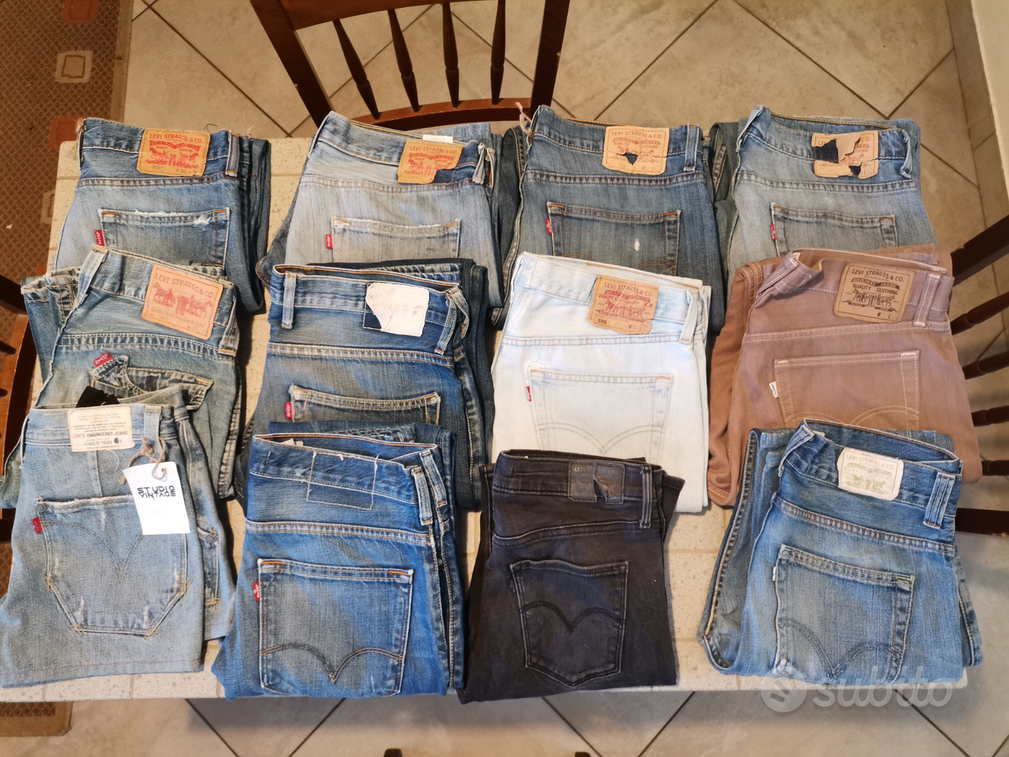 Taglie americane shop jeans levis