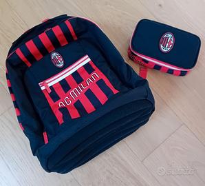 Set Scuola MILAN, Zaino e Astuccio