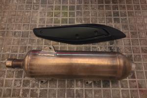 Terminale di scarico originale Peugeot XP 400 GT