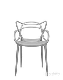 Set 2 sedie kartell Masters grigie