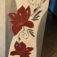 Quadro Moderno  140 × 40 a fiori