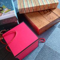 Nuove scatole per confezioni.