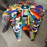  lego millennium falcon " arlecchino"