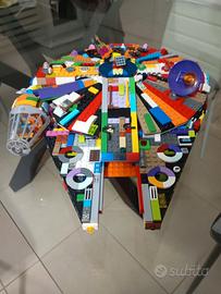  lego millennium falcon " arlecchino"