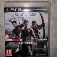 ultimate action 3in1:just cause2,sleeping dogs,ecc