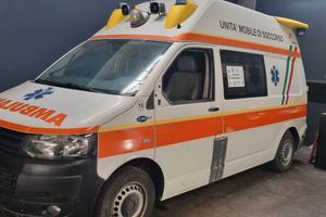 Ambulanza 4x4 vw t5 -2010- motore nuovo