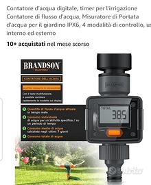 contatore acqua con 4 funzioni timer ecc. € 10