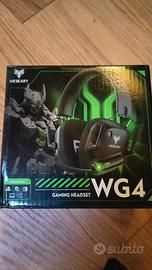 Cuffie Gaming Wireless WG4 (2.4 GHz) per PS5, PS4