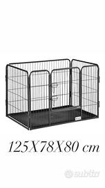 Recinto pawhut per cani di piccola taglia