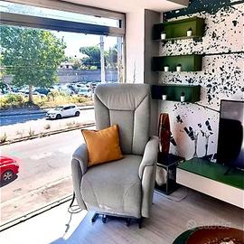 Poltrona Relax 2 Motori con Alzapersona e Roller S