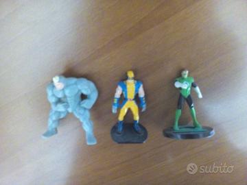Pupazzetti mini action figures Marvel/DC