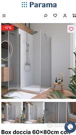 BOX DOCCIA 60x80 nuovo - Paramashop