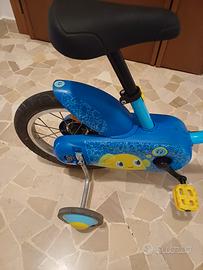 Bici bambina/o 3-5 anni B twin 500 14 pollici

