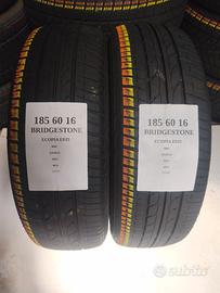 2 GOMME 185 60 16 BRIDGESTONE ESTIVE RIF.ET033