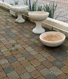 Fioriere in cemento