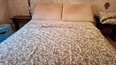 letto matrimoniale con contenitore + materasso