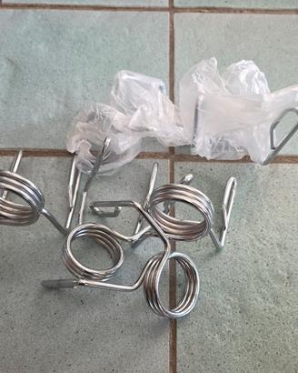 Collari olimpici, fermo a molla, ferma disco.