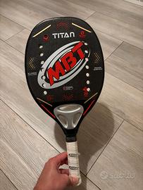 Racchetta da beach mbt tennis titan nuova