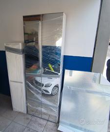 Mobile colonna specchio bagno ikea