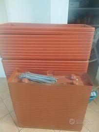 Vasi rettangolari 1 m