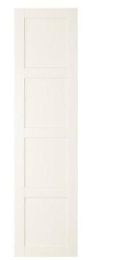 anta bianca BERGSBO 50x195 cm