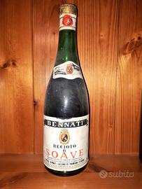 Vino recioto bianco di soave 1969 cantine bennati