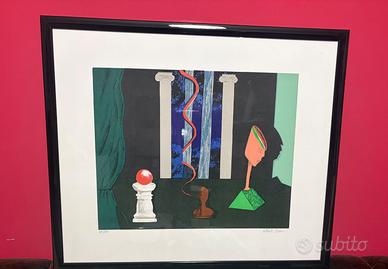 Litografia Tino Stefanoni FIRMATA