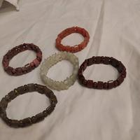 5 bracciali in pietra dura