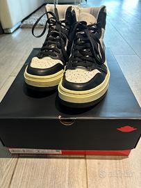 Air Jordan Women Elevate High bianco e nero N.40,5