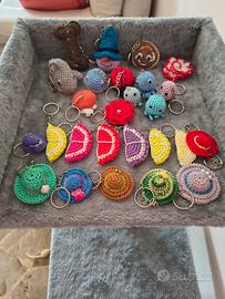 portachiavi uncinetto