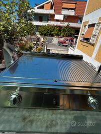Piastra professionale per barbeque